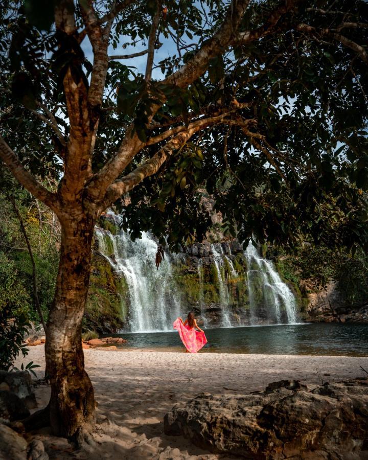 Pousada Cachoeira Poco Encantado Alto Paraiso de Goias Exterior photo