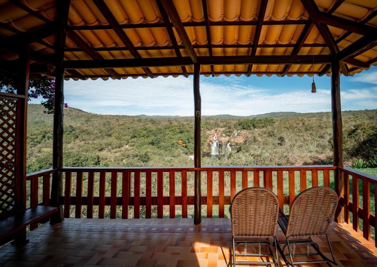 Pousada Cachoeira Poco Encantado Alto Paraiso de Goias Exterior photo