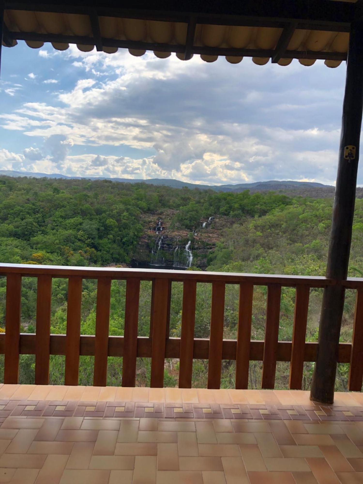 Pousada Cachoeira Poco Encantado Alto Paraiso de Goias Exterior photo