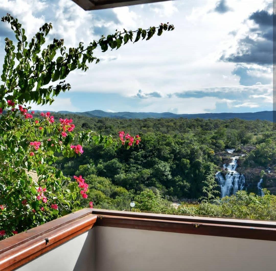 Pousada Cachoeira Poco Encantado Alto Paraiso de Goias Exterior photo