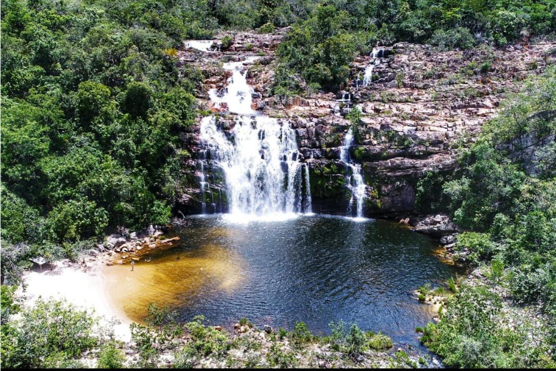 Pousada Cachoeira Poco Encantado Alto Paraiso de Goias Exterior photo