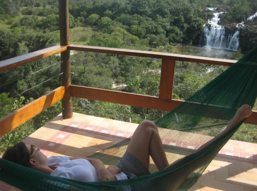 Pousada Cachoeira Poco Encantado Alto Paraiso de Goias Exterior photo